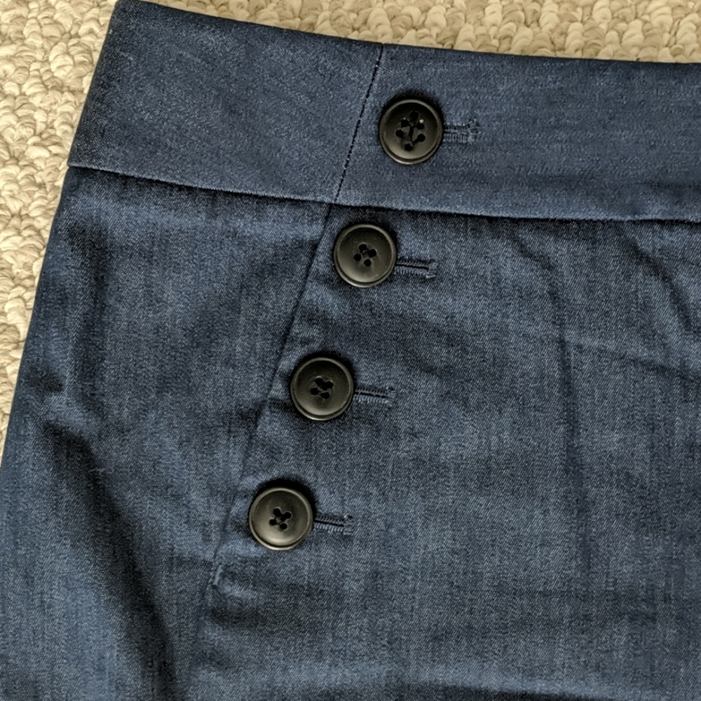 Loft denim Riviera short - Picture 2 of 6